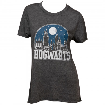 Harry Potter Hogwarts Nightscape Women's T-Shirt